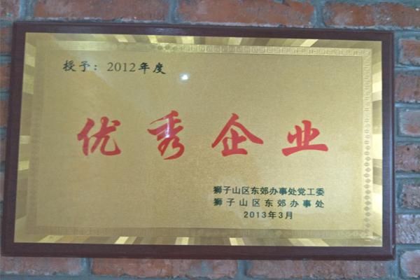 2012年度優秀企業